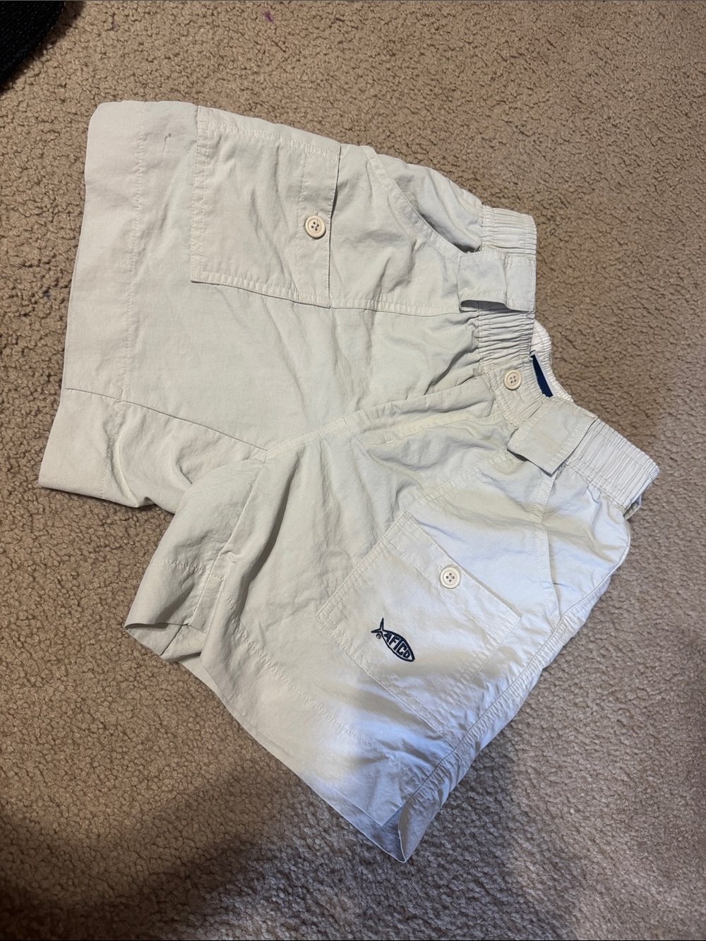 Youth Aftco Khaki Shorts size 26